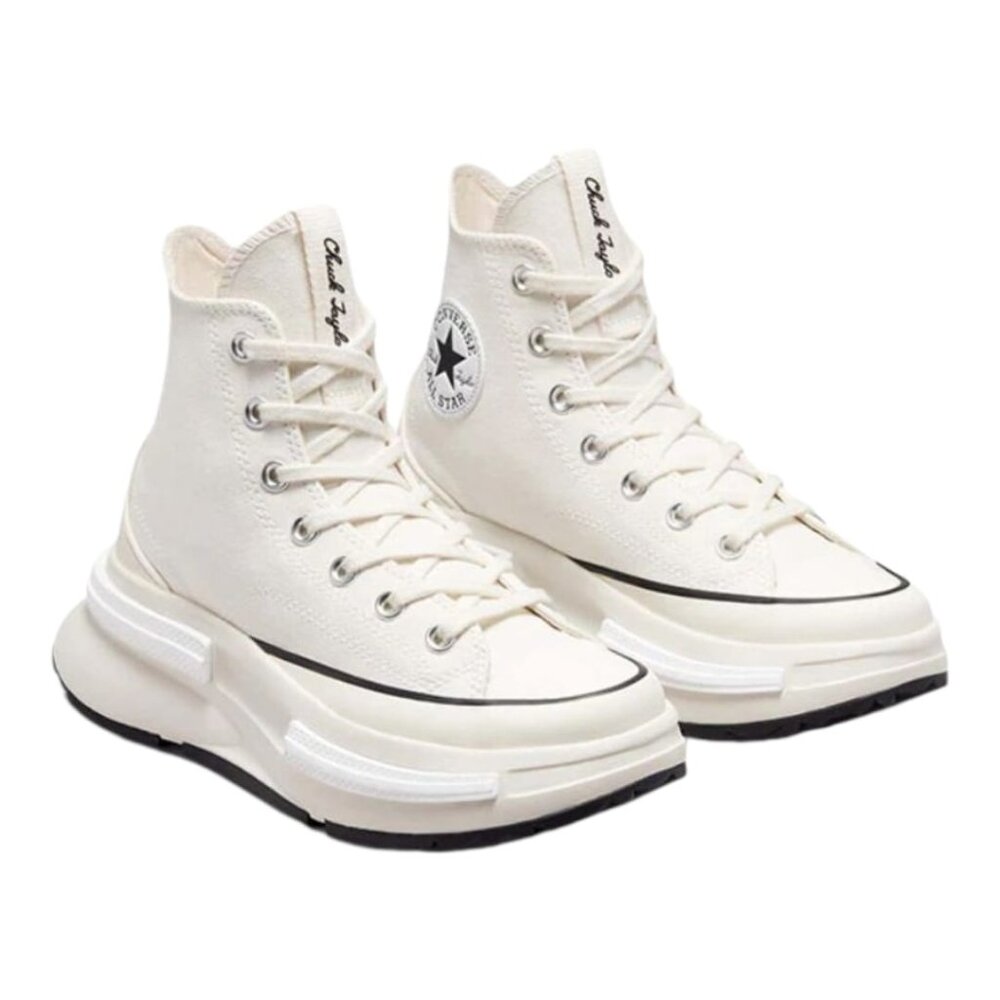 New Converse Run Star Legacy CX High Top - Color: Egret/White - Size: Multi-Size
